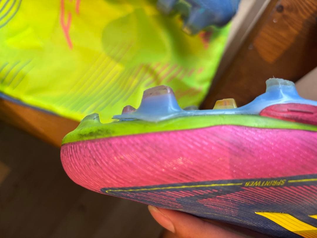 adidas F50 サッカーシューズ 青/ピンク