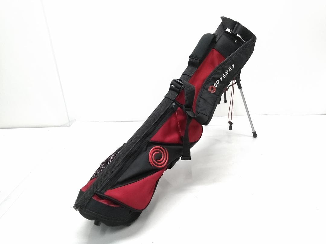 レア オデッセイ スタンド式 キャディバッグ クラブケース 7インチ 5分割 ●