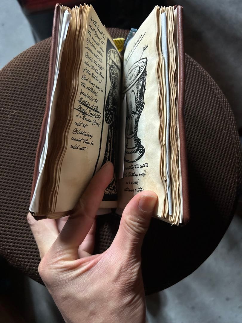 インディージョーンズ　聖杯手帳　ストーリープロップ