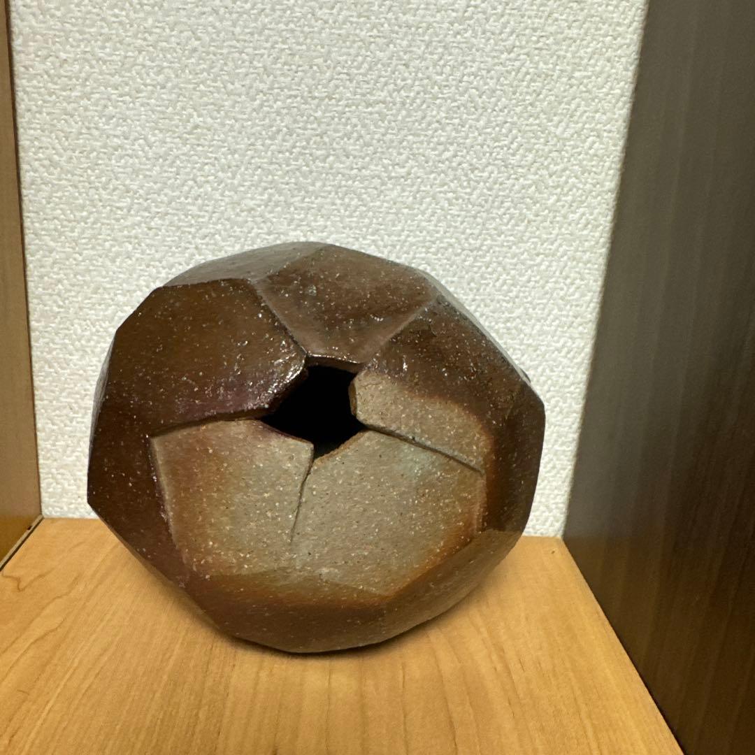 渡邊琢磨　備前焼　花器　花入　花瓶　壺