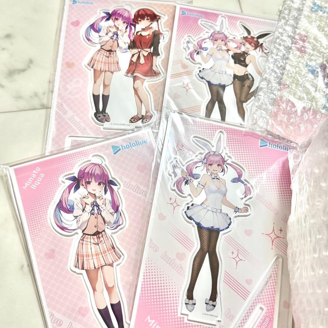 ホロライブ 湊あくあ アクリルスタンド Relax time フィギュア