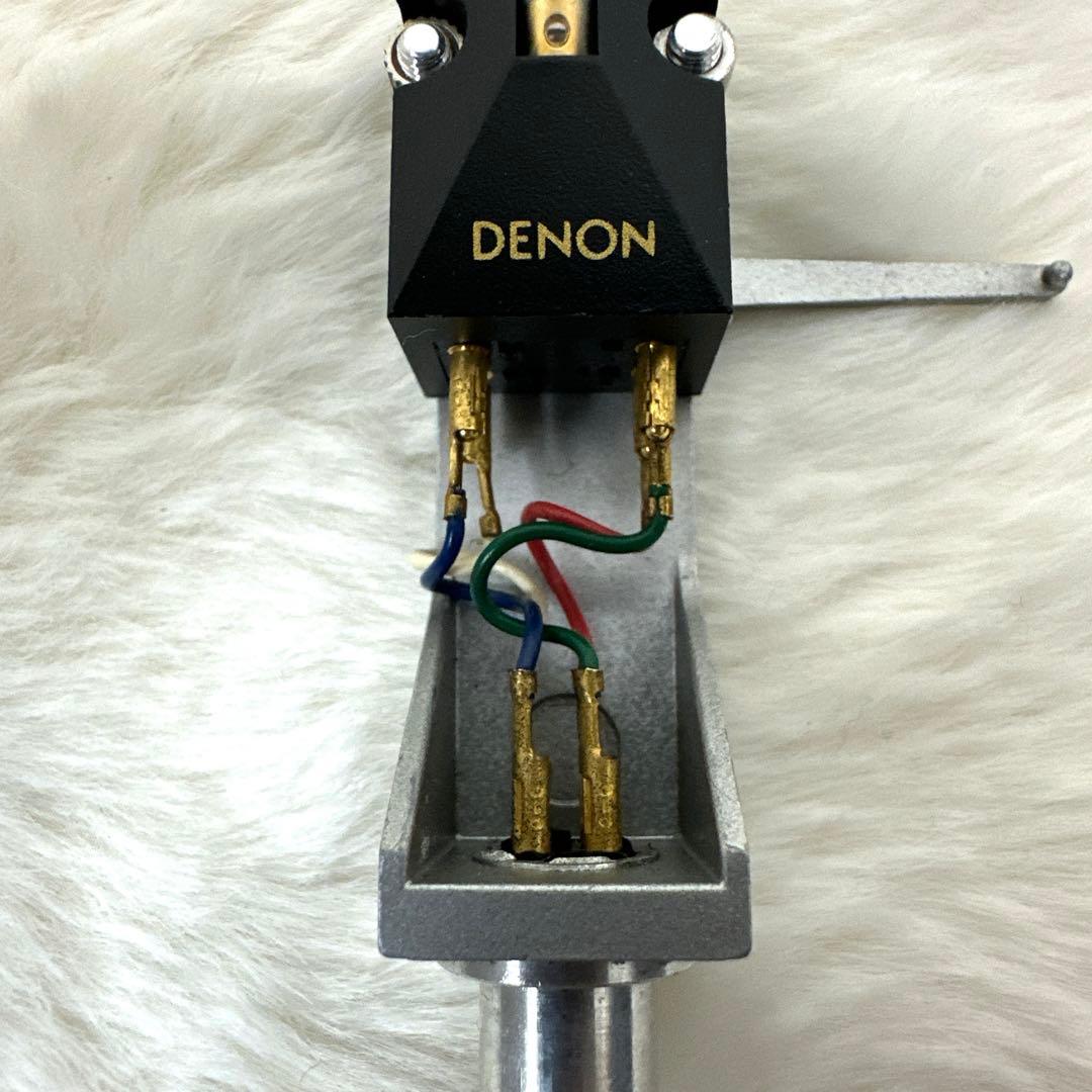 DENON DL-103R カートリッジ SONY ヘッドシェル 中古品