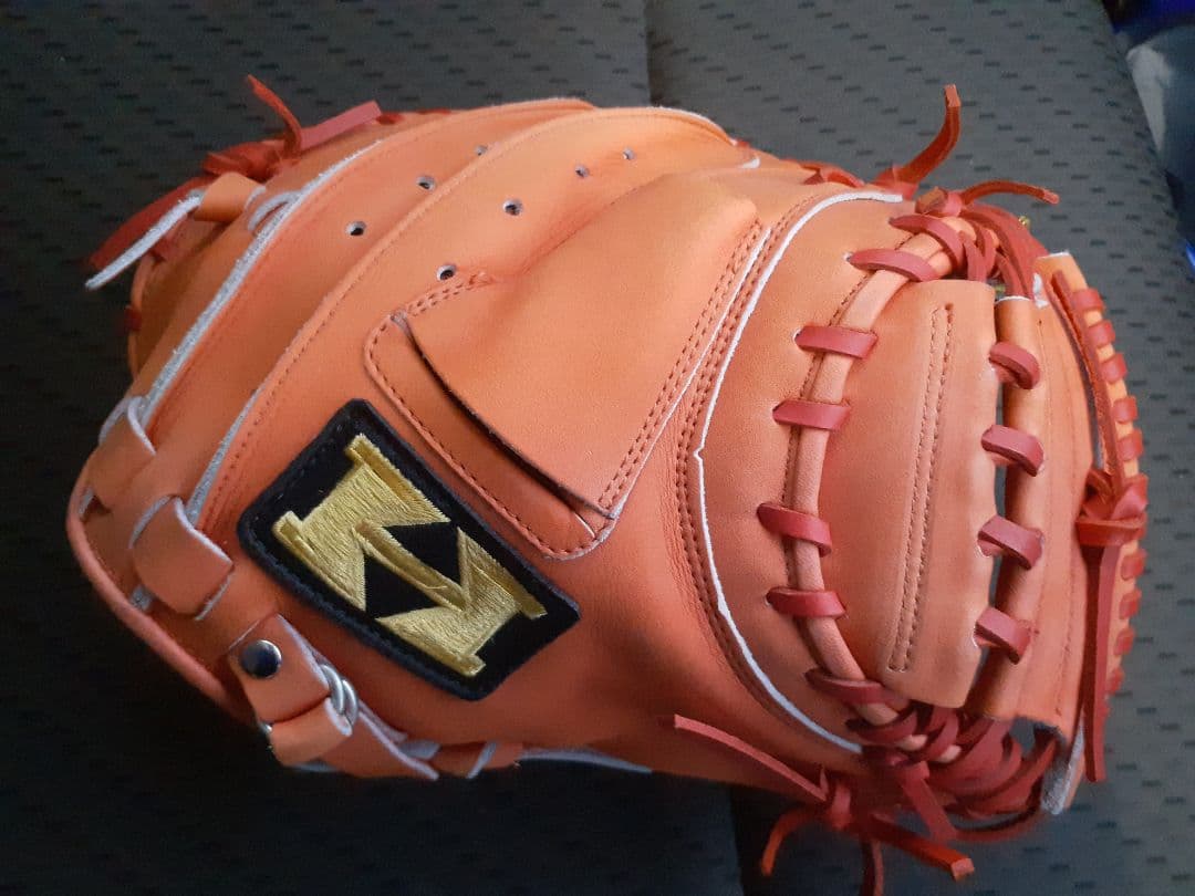 HI-GOLD 軟式キャッチャーミット オレンジ