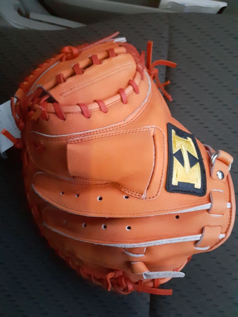 HI-GOLD 軟式キャッチャーミット オレンジ