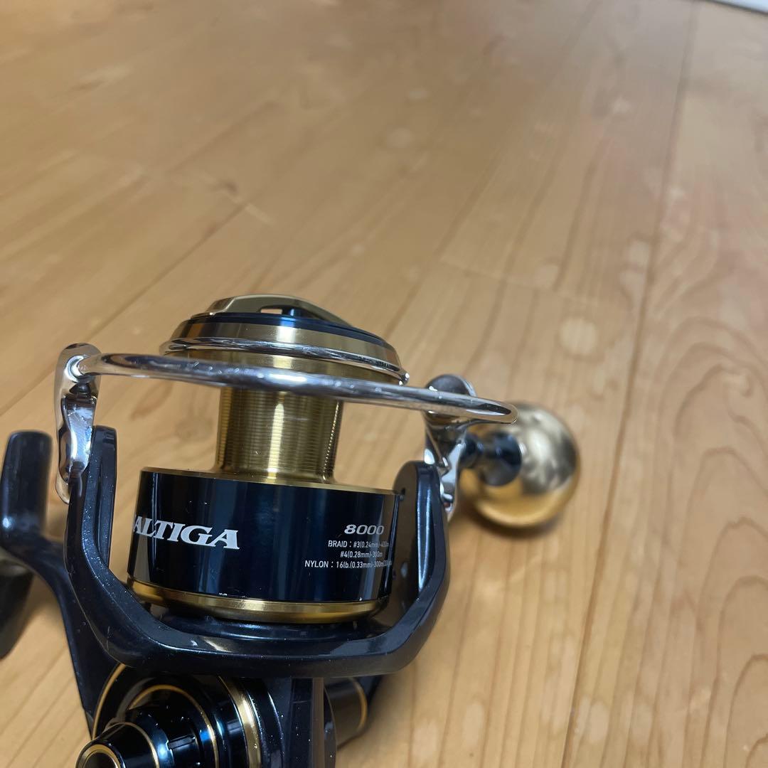 DAIWA 20SALTIGA 8000-H SLP WORKSハンドル