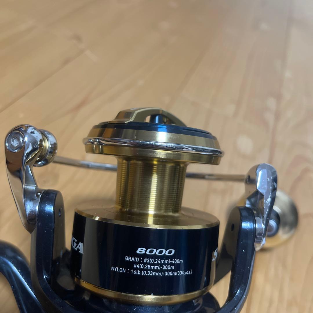 DAIWA 20SALTIGA 8000-H SLP WORKSハンドル