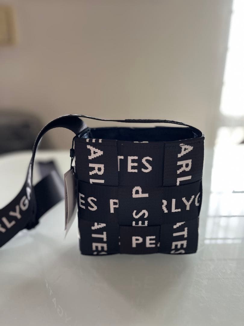 PEARLY GATES 紺色ナイロンバッグ