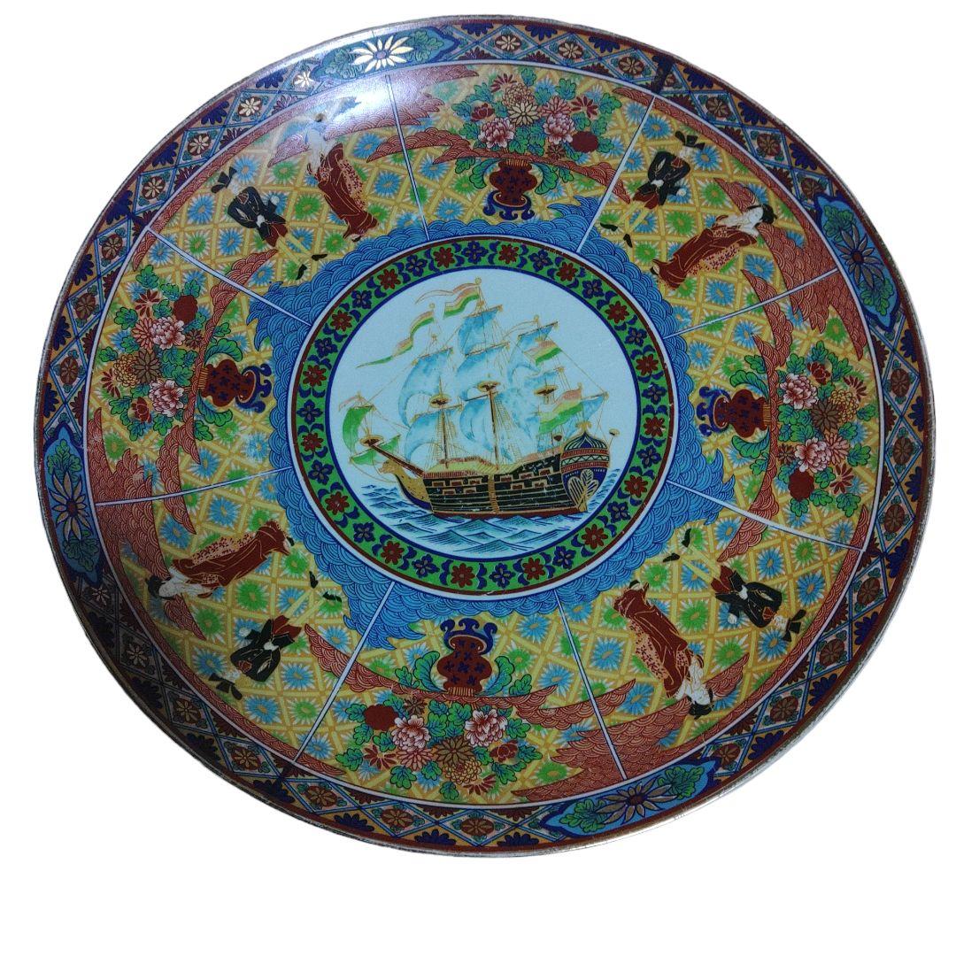 異人船の飾り皿
