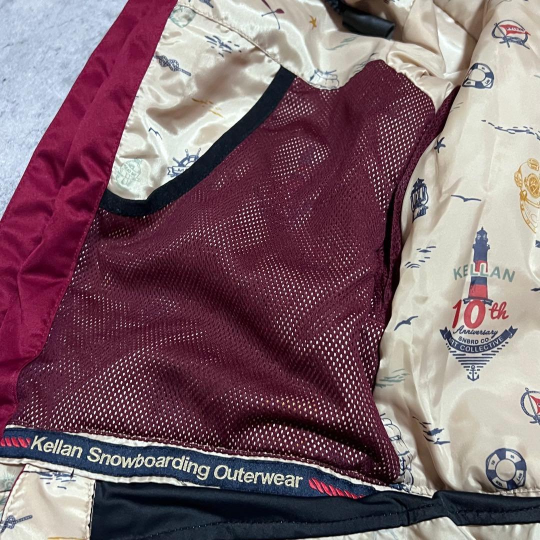 KELLAN スノーボードウェア　上下　スノーウェア　セットアップ　韓国
