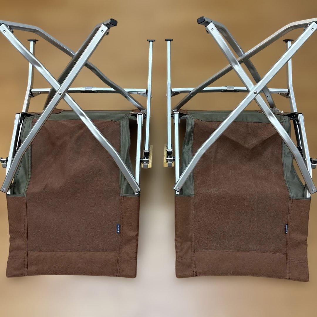  peak スノーピーク　ローチェア30 2脚セット