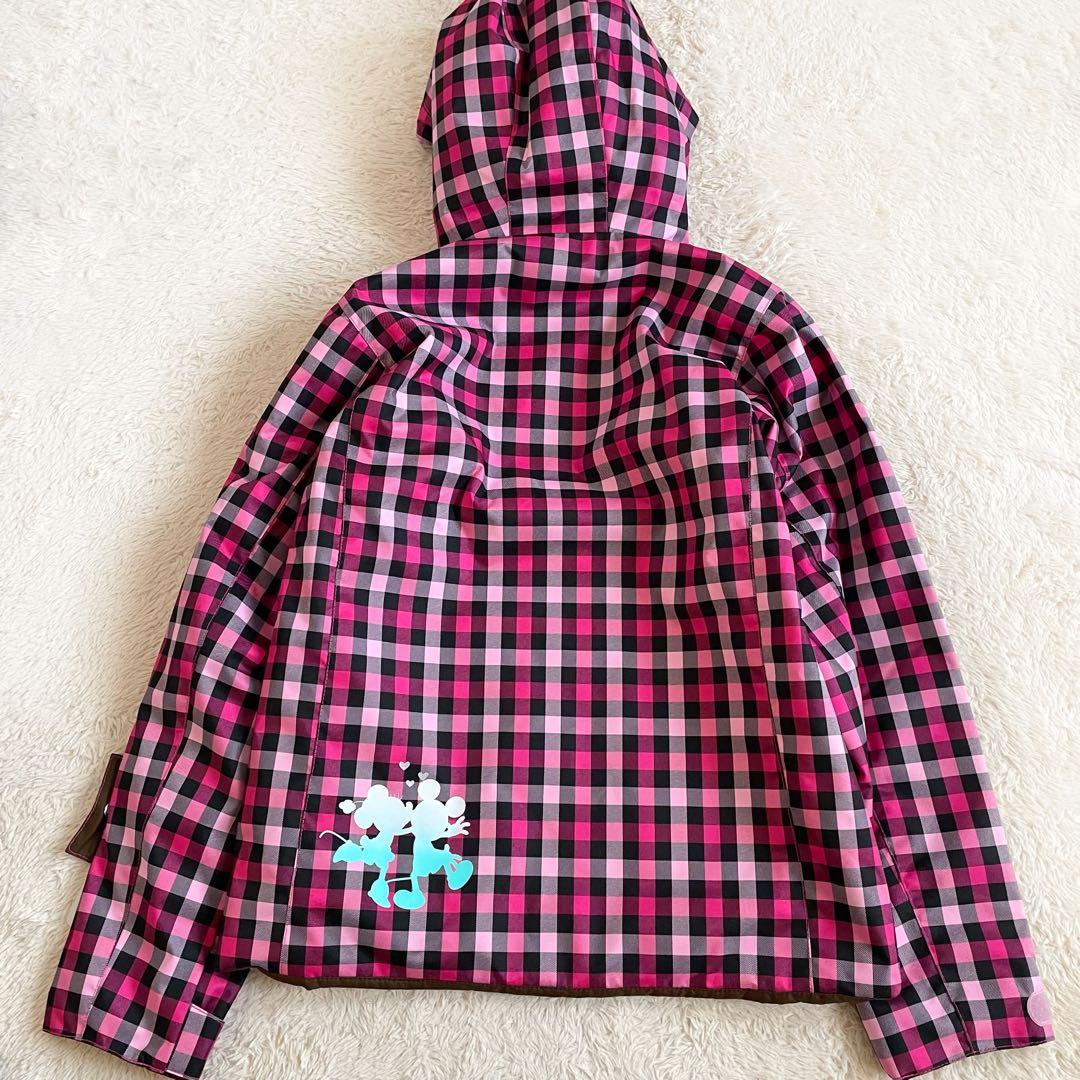 極美品　IGNIO スキーウェア　ボードウェア　チェック　限定ディズニーコラボ