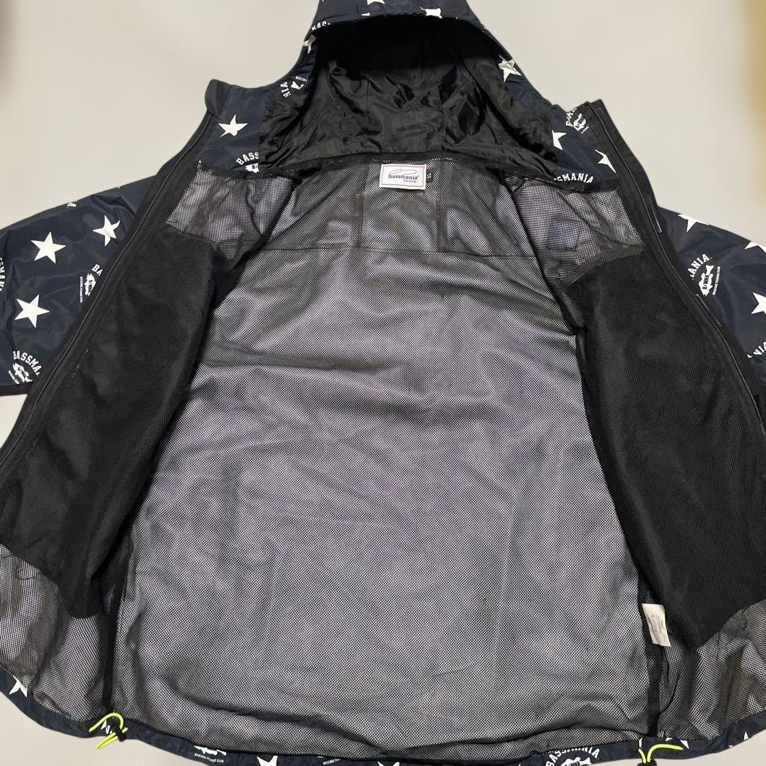 bassmania バスマニア 星総柄 マウンテンジャケット XL