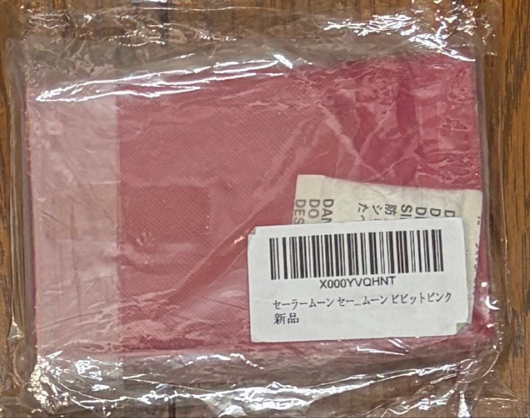 512え　セーラームーン　ストア　ビビットピンク　ブラックレディ　カードケース