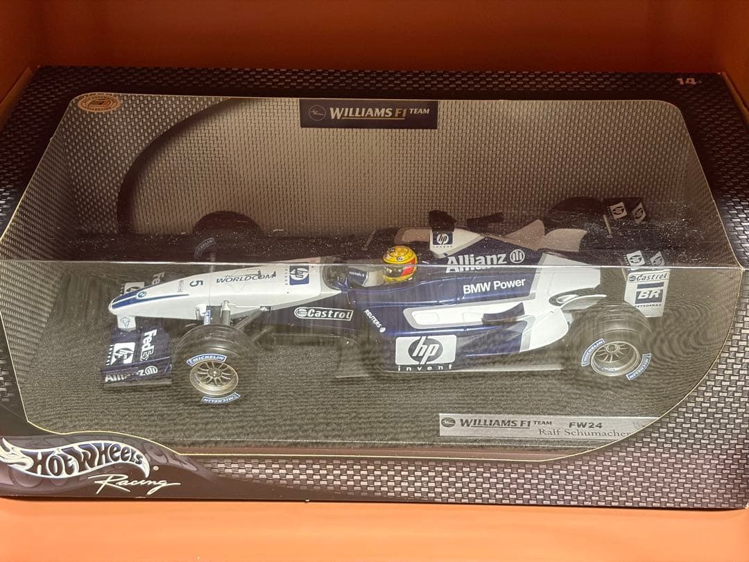 F1 1/18 minichamps Hotwheels 4台セット！