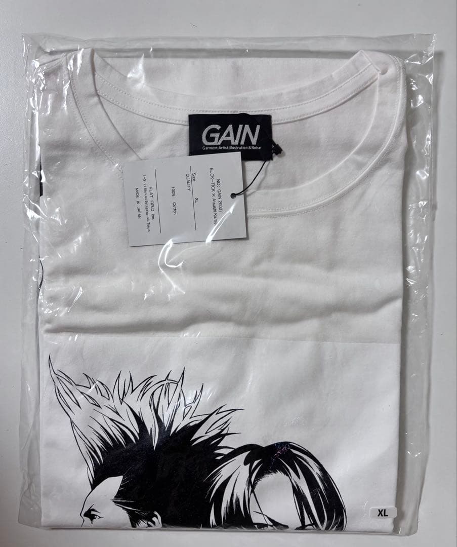 【XL】BUCK-TICK × 上條淳士 コラボTシャツ 白