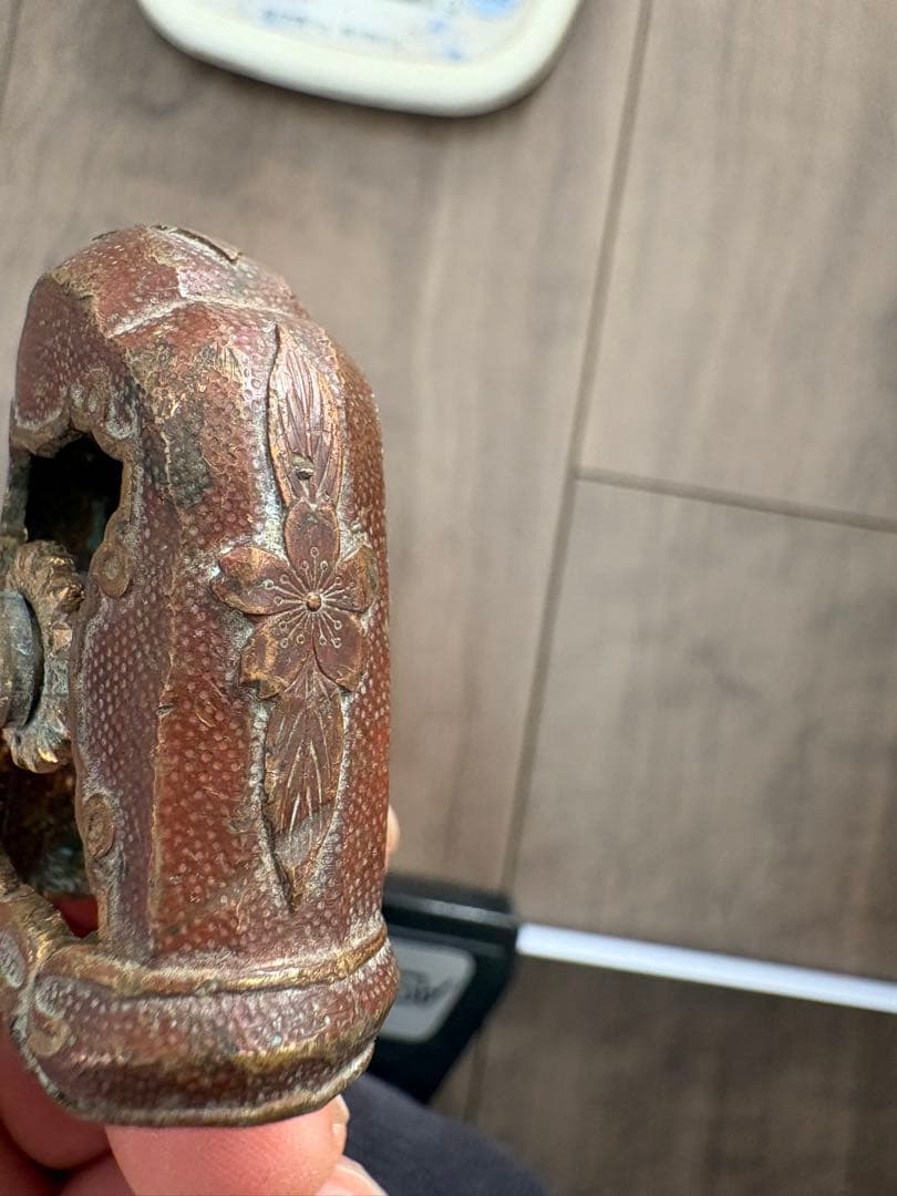 軍刀　陸軍98式軍刀　透かし鍔 佩鐶 柄頭