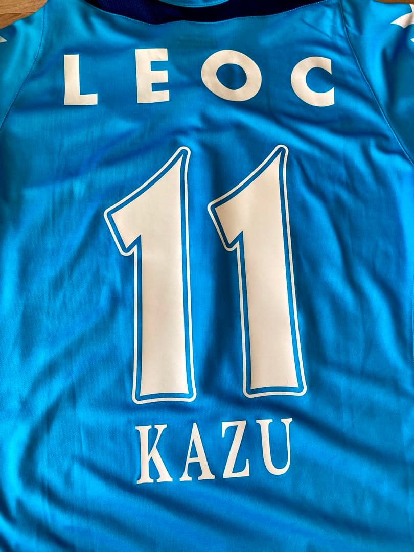 07/08 横浜FC 三浦知良 サイン入り　ユニフォーム オーセンティック カズ