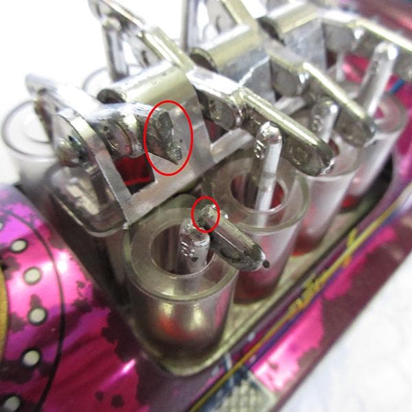 当時物・訳アリ 増田屋 PISTON RED MOUNTAIN 機関車 日本製