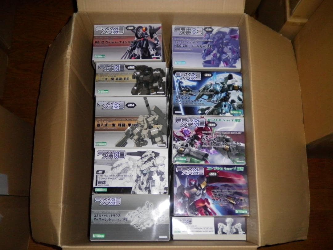 コトブキヤプラモ フレームアームズ10点 セット 未組立 フレズ ドゥルガー