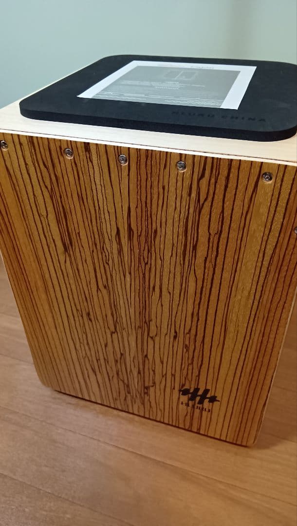HLURU pro カホン ボックス Cajon box ナチュラルウッド仕上げ