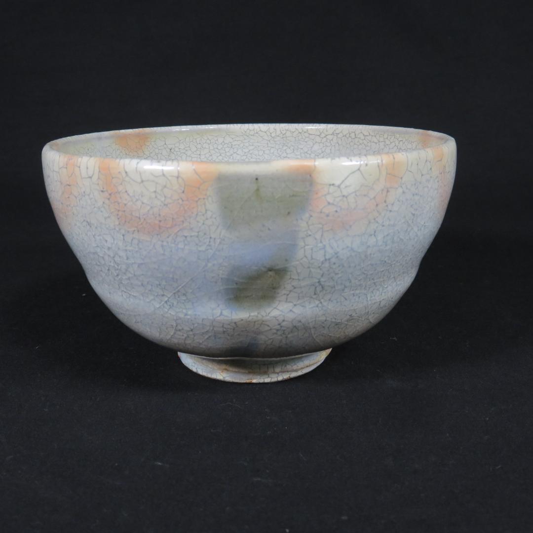 茶碗 黄泉作 粉引茶碗 楚白 木箱 共箱 茶道具 抹茶碗 在銘