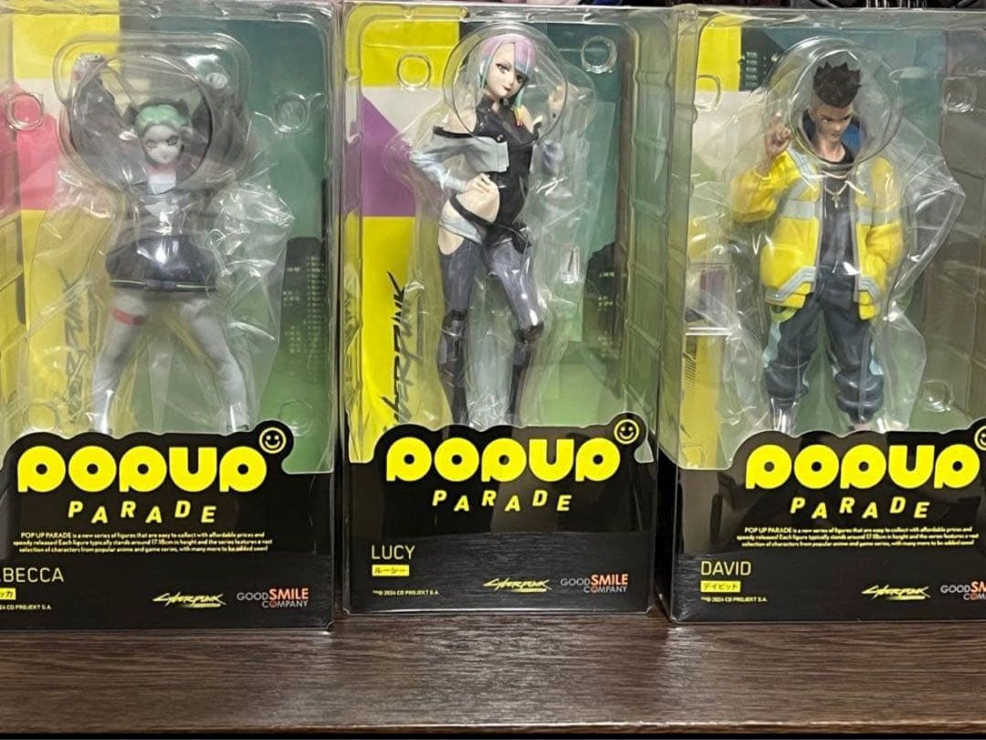 サイバーパンクエッジランナーズ POP UP PARADE フィギュアセット