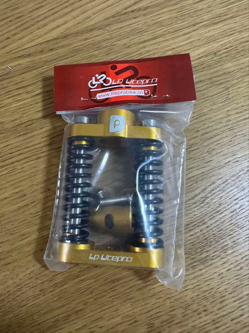 LP LITEPRO BIRDY BD-1フロントサスペンション ゴールド