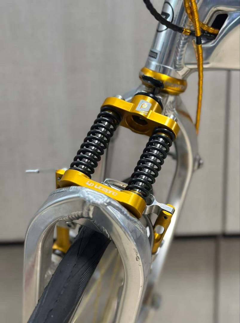 LP LITEPRO BIRDY BD-1フロントサスペンション ゴールド