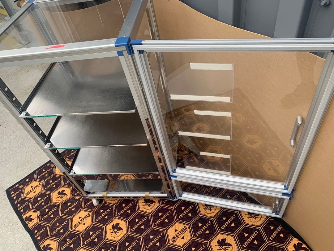 アズワン　スタンダードデシケーターBG　ショーケース　収納　SD-BG1K