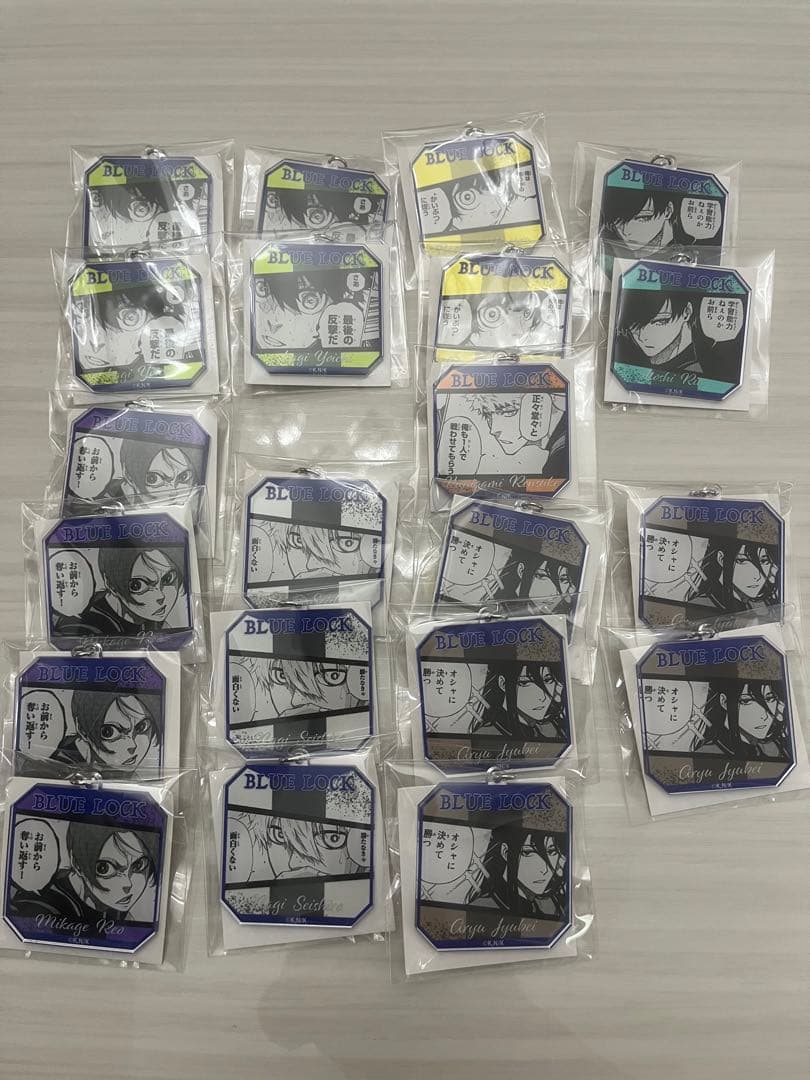 ブルーロック アクリルキーホルダー 原作