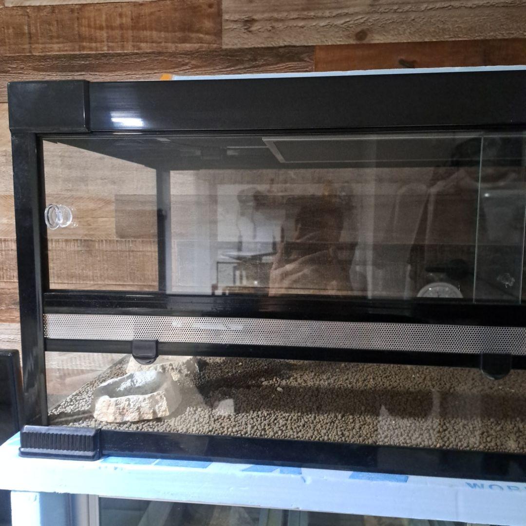 【引き取り限定】爬虫類倶楽部オリジナルゲージ90×45 暖トツ　レプタイルヒート