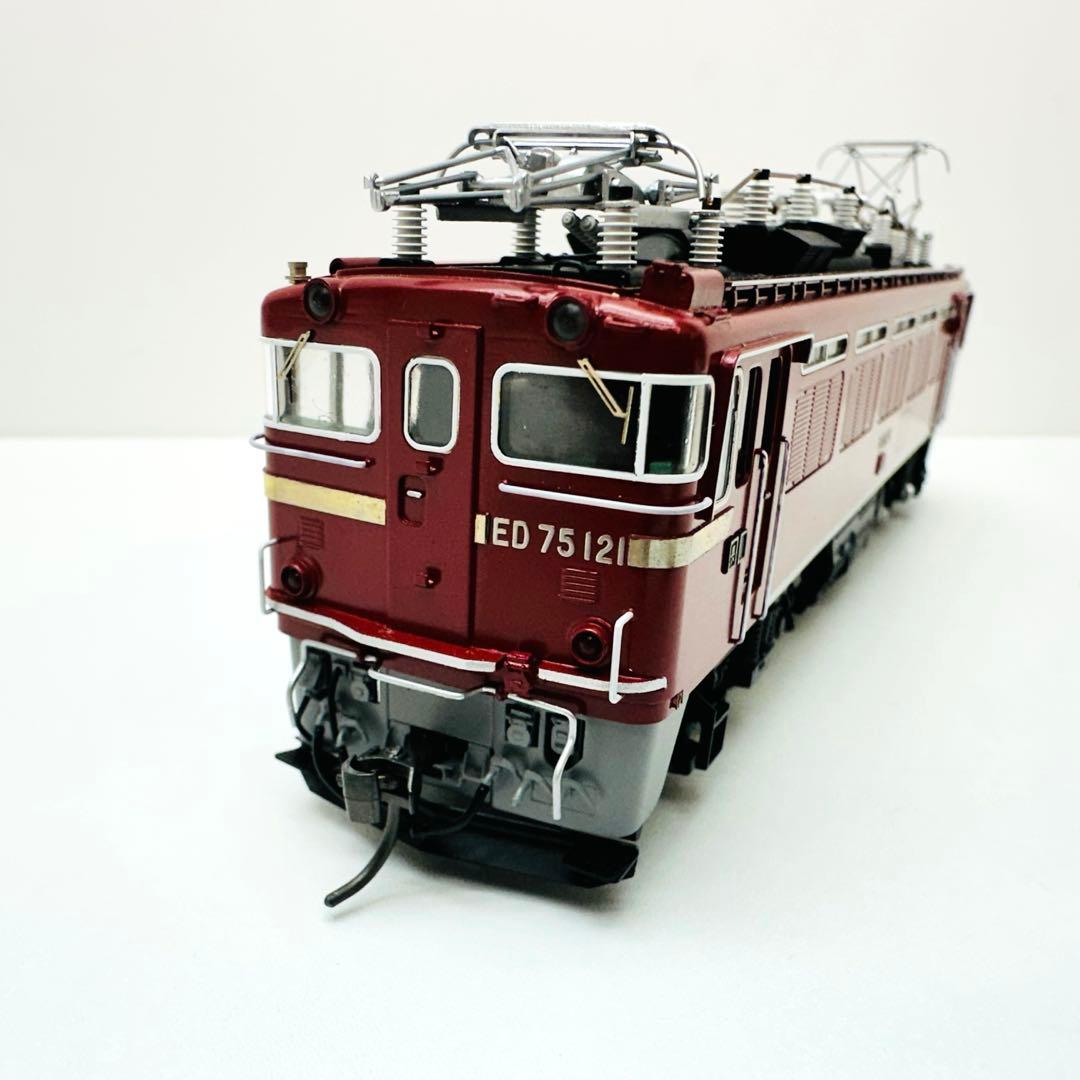 【天賞堂】　ED 75 121 お召機　列車　HO 鉄道　希少