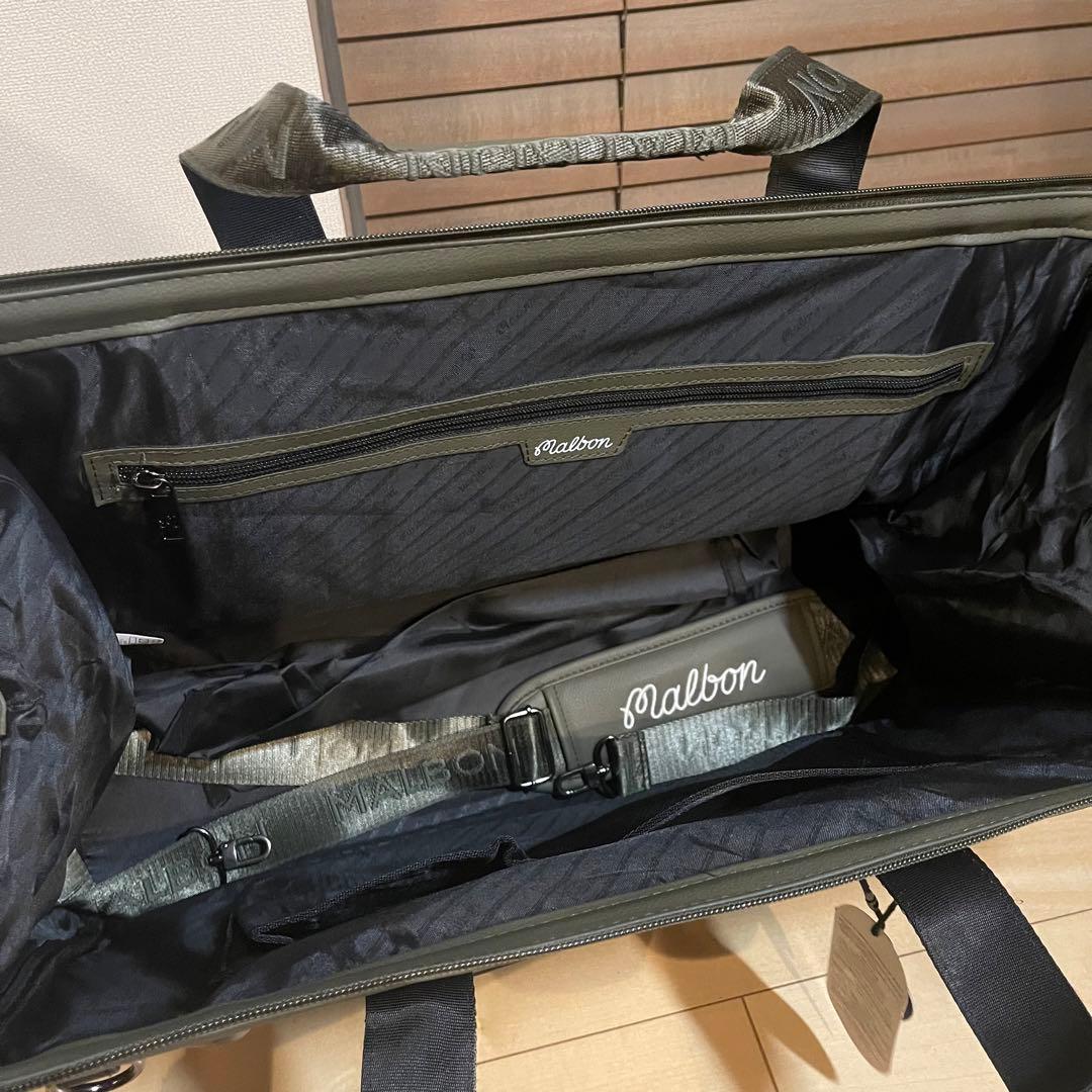 MALBON GOLF マルボンゴルフ ボストンバッグ ゴルフバッグ 緑黒