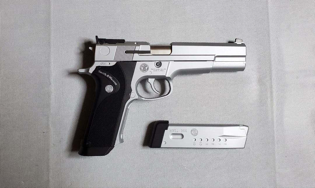 83　新品　東京マルイ　PC356　ハーフチタニウムシルバー　カスタム