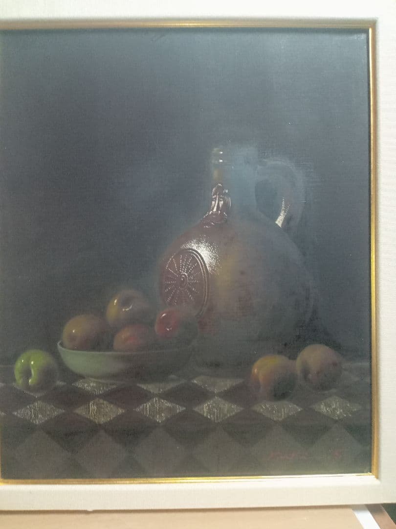 今人気の九鬼三郎のF8号の作品です写真１８枚です