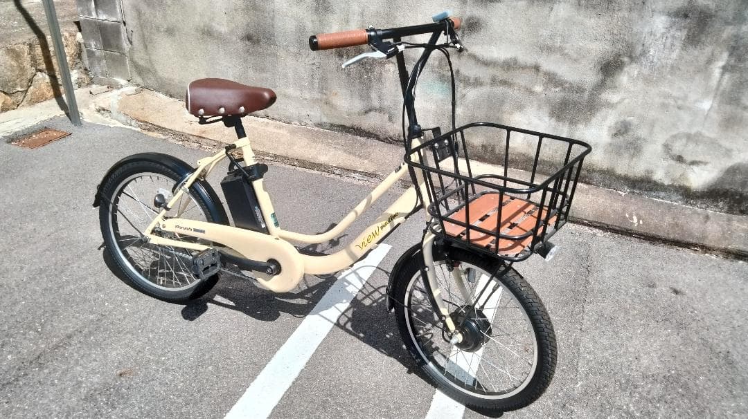 No 0901-2 電動自転車 丸石 ビューピッコリーノ 20インチ ベージュ