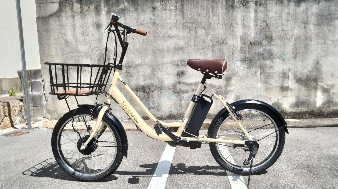 No 0901-2 電動自転車 丸石 ビューピッコリーノ 20インチ ベージュ
