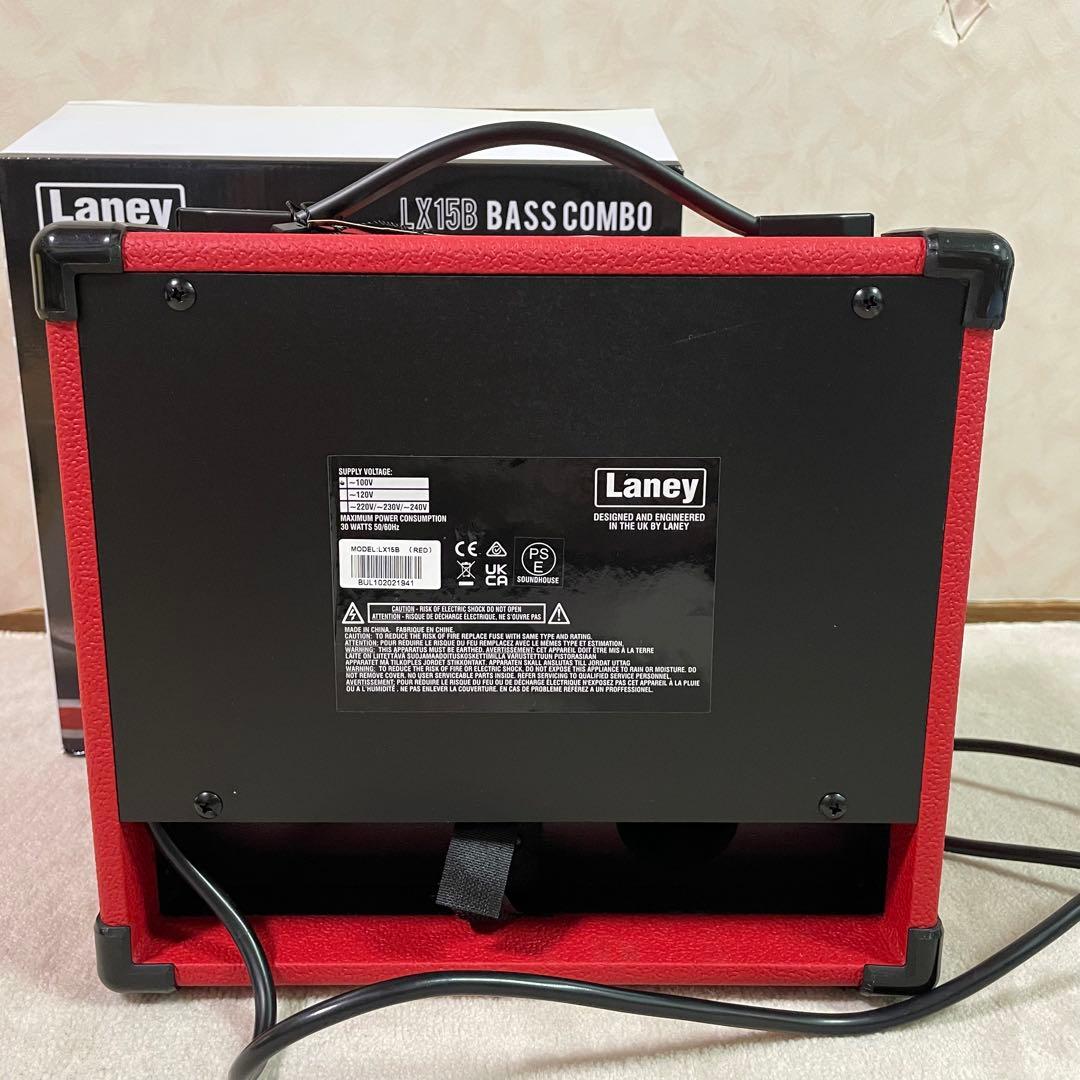 Laney レイニー LX15B Red ベース用 コンボアンプ