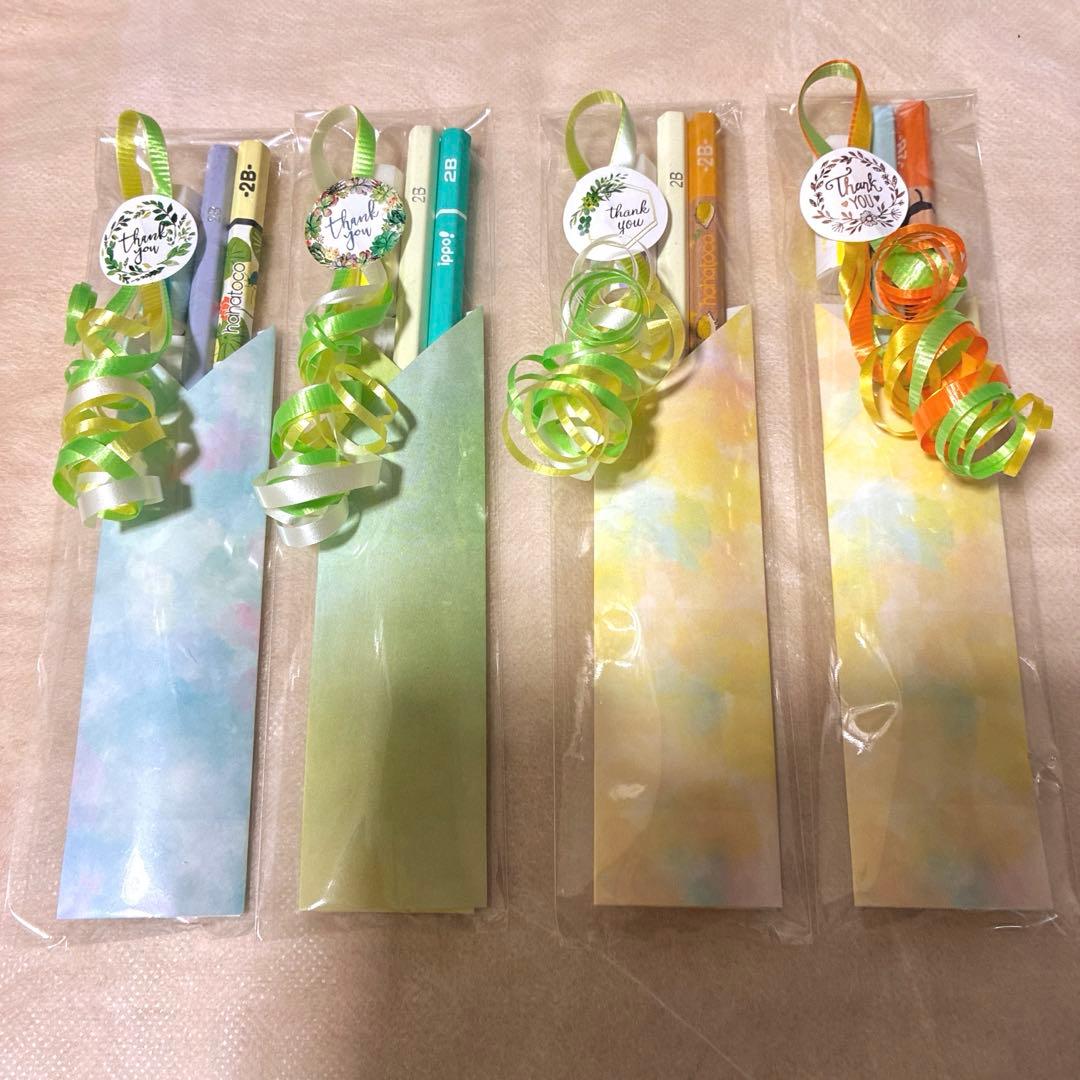 鉛筆37えんぴつプチギフト10個　ほんの気持ち　退職　お返し　引越　挨拶　文具