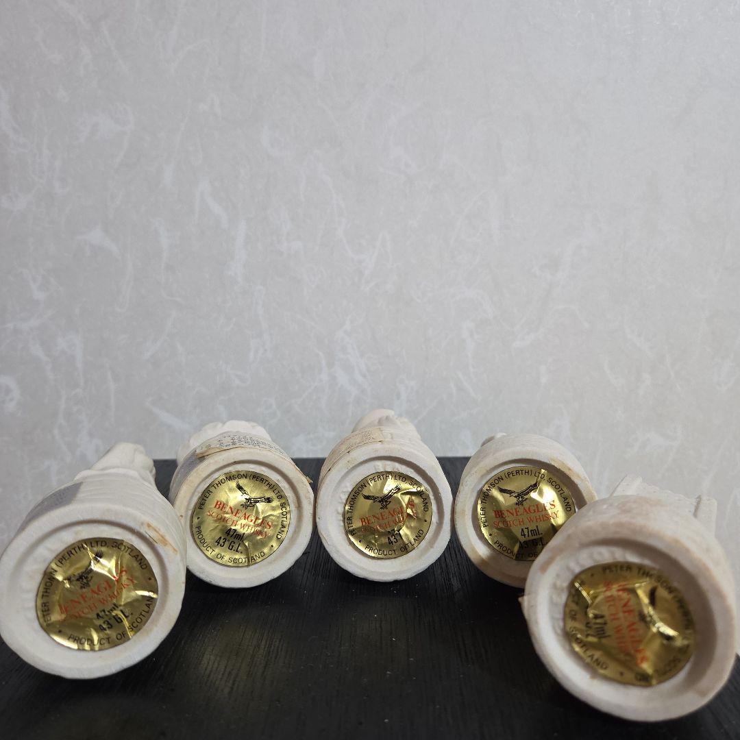 Beneagles ウイスキー 陶器製ミニボトル おまとめ10本