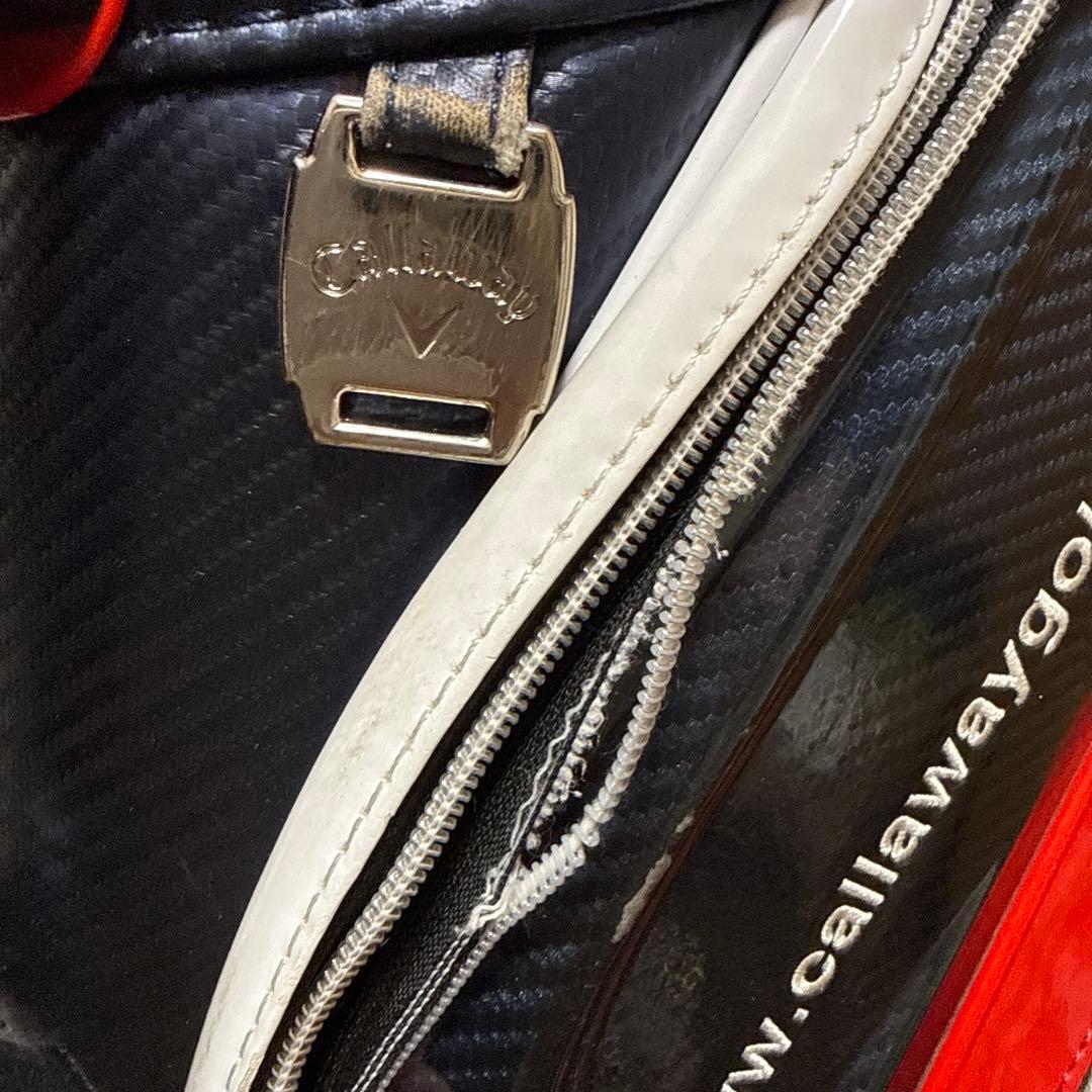 Callaway キャロウェイ キャディバッグ トリコロール 9型 カーボン調