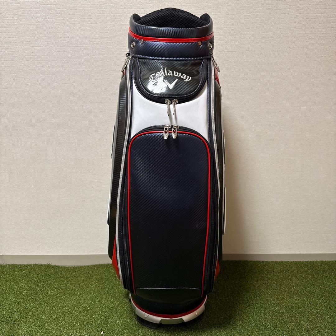 Callaway キャロウェイ キャディバッグ トリコロール 9型 カーボン調