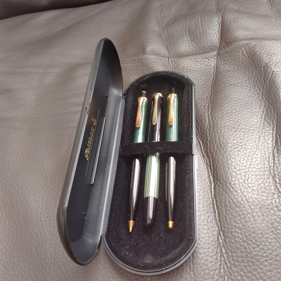 ペリカンスーベレーン3本セット（万年筆、ボールペン、シャープペン）