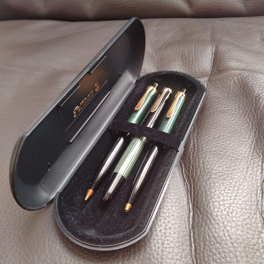 ペリカンスーベレーン3本セット（万年筆、ボールペン、シャープペン）