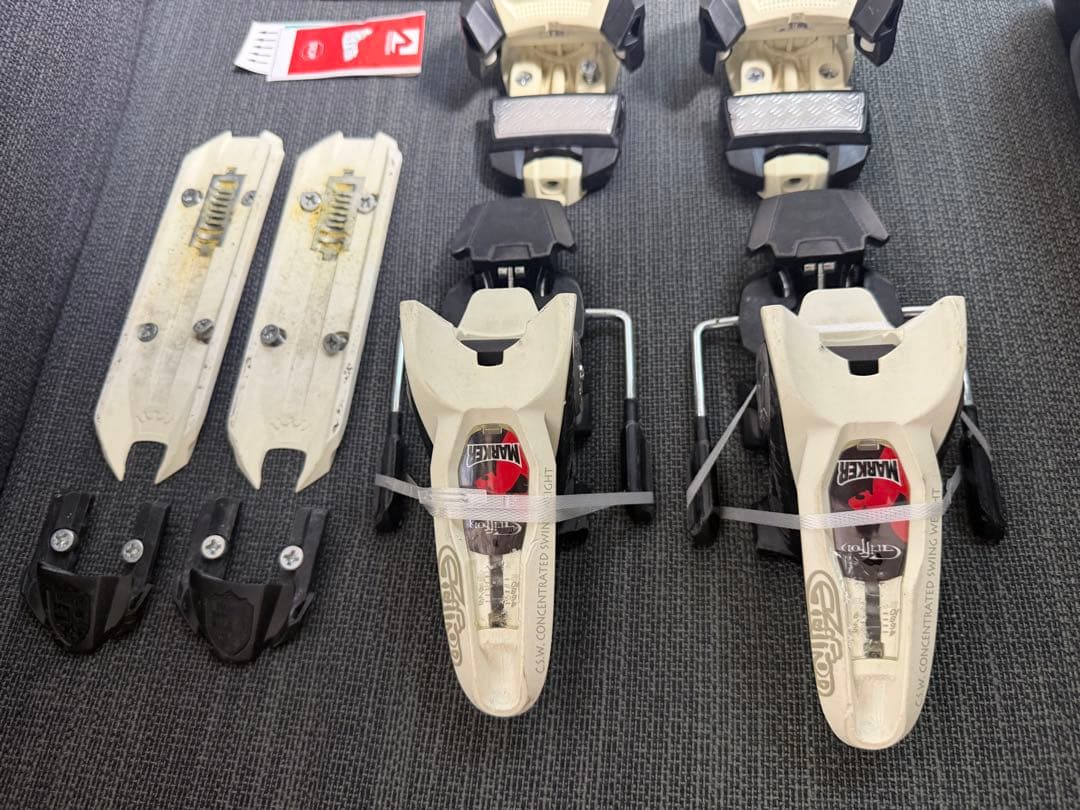 marker griffon スキー ビンディング ホワイト/ブラック