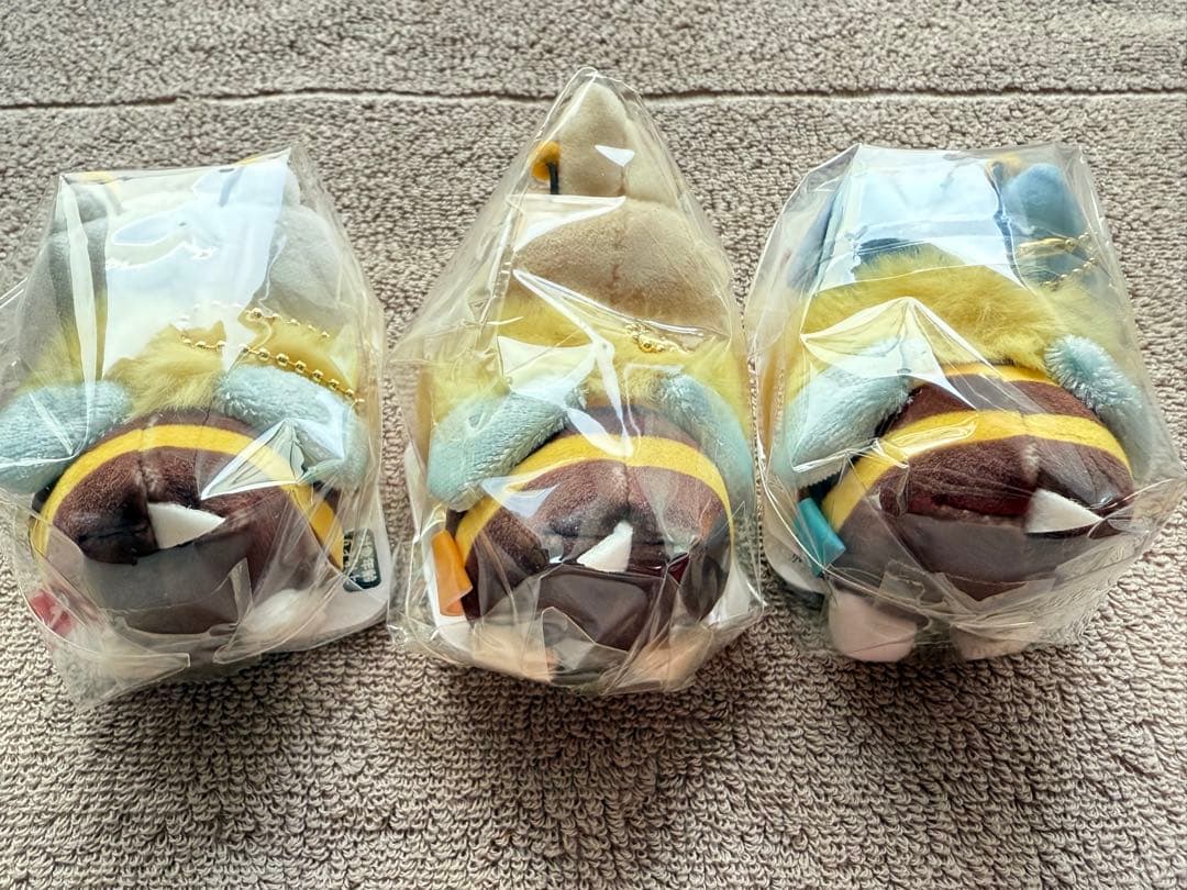 【ちいかわ】ハチさんマスコット 3点セット