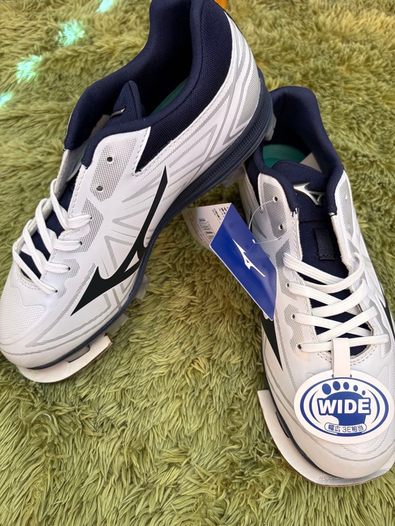 新品　MIZUNO 野球スパイク 24.0 ワイド3E ライトレボバディー