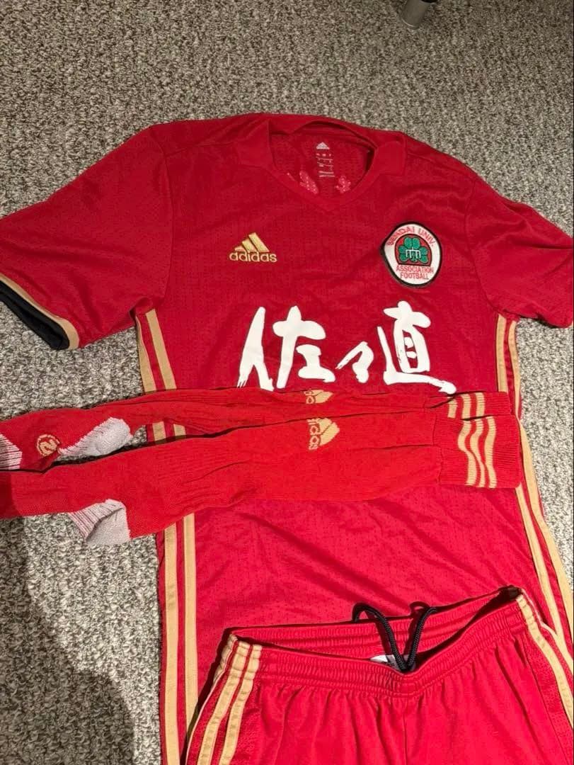 仙台大学サッカー部ユニフォーム　フルセット