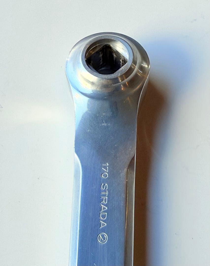 【超美品】カンパニョーロスーパレコードクランク 170mm (PCD144mm)