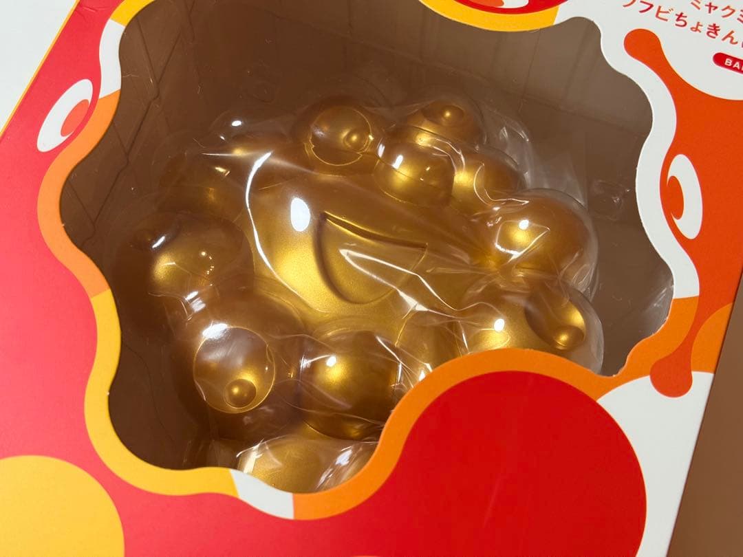 ミャクミャク ソフビ貯金箱 金 大阪万博限定グッズ